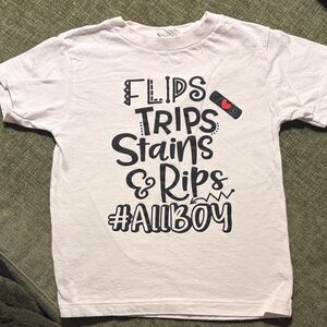 Bella Canvas White Kids Graphic Tee